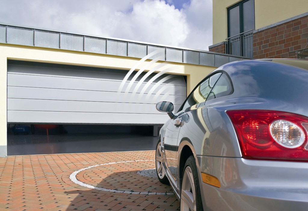 Automatic garage doors