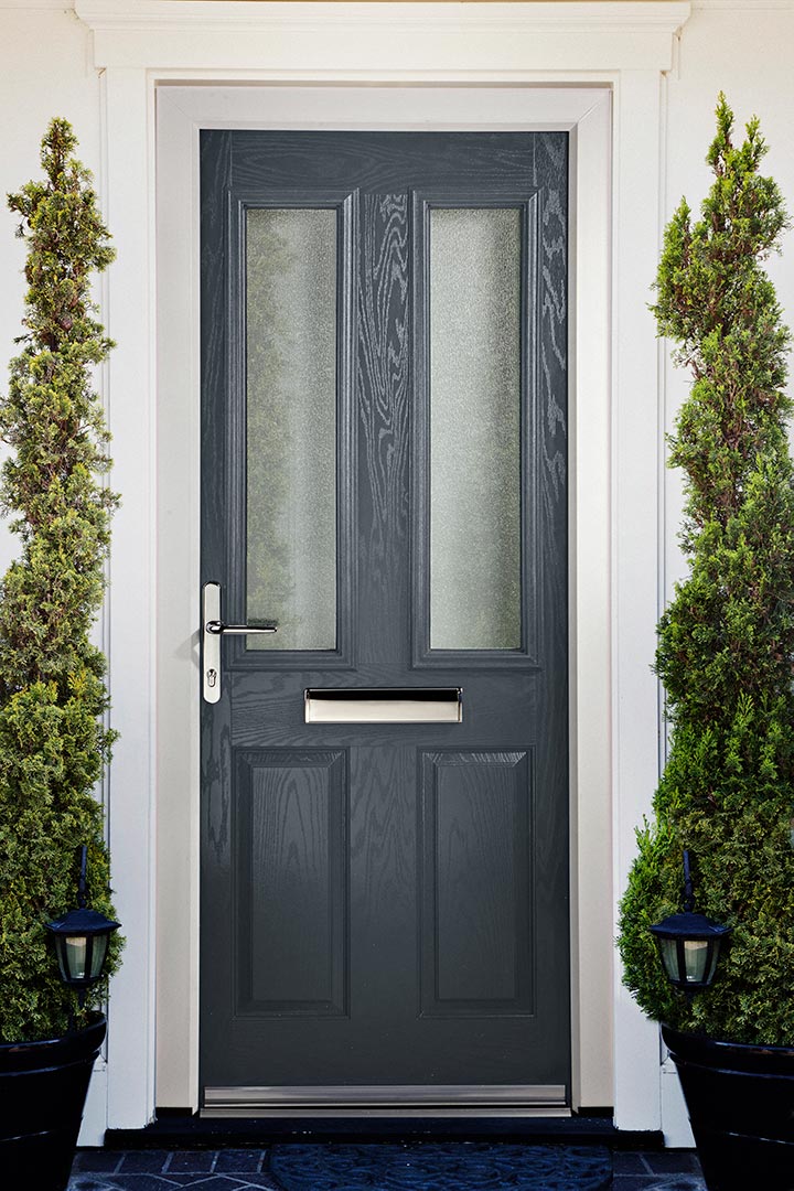 Composite front doors