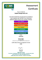 CQMS Certificate