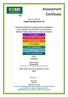 CQMS Certificate CQMS Certificate