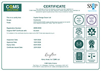 CQMS SSIP certificate