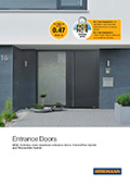 Hormann aluminium entrance garage doors
